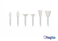4 - οδοντικά λειαντικά εργαλεία διαμέτρων 13mm, αποδοτική λαστιχένια στίλβωση Burs σιλικόνης