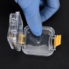 Οδοντικό κιβώτιο αποθήκευσης οδοντοστοιχιών περίπτωσης υπηρετών δοντιών μεμβρανών εργαλείων εργαστηρίων πλαστικού υλικού