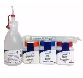 Οδοντικά εργαλεία 100% αρχικό Ceramco 3 εργαστηρίων σκονών πορσελάνης υλικό οδοντοστοιχιών για το μέταλλο